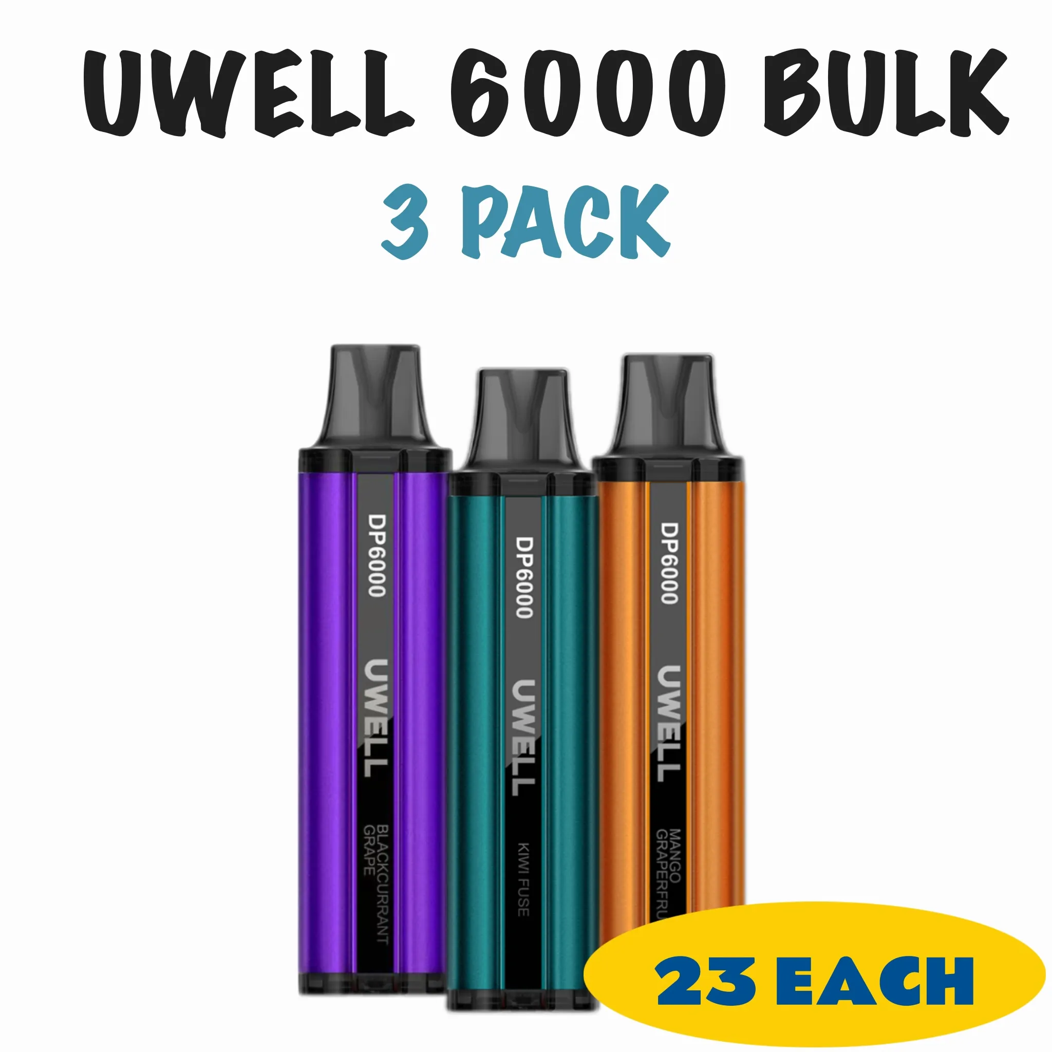 Uwell 6000 3 Pack | VapeWellAus