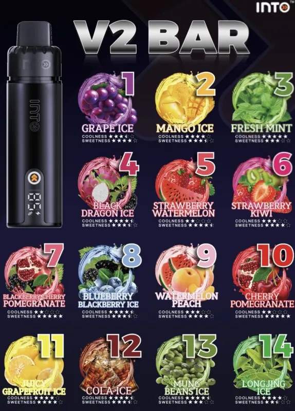 INTO V2 (Compatible IGET Bar Plus) 3 Pack Bundle (Pod Only No Battery)