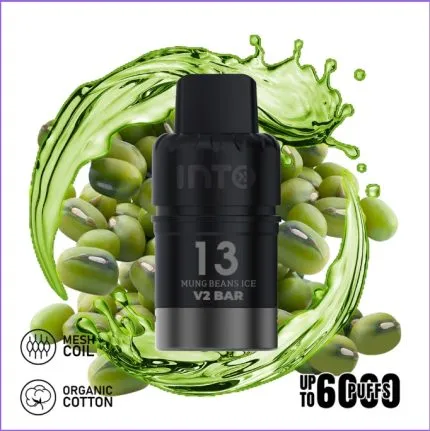 INTO V2 Compatible IGET Bar Plus Mung Beans Ice | VapeWellAus