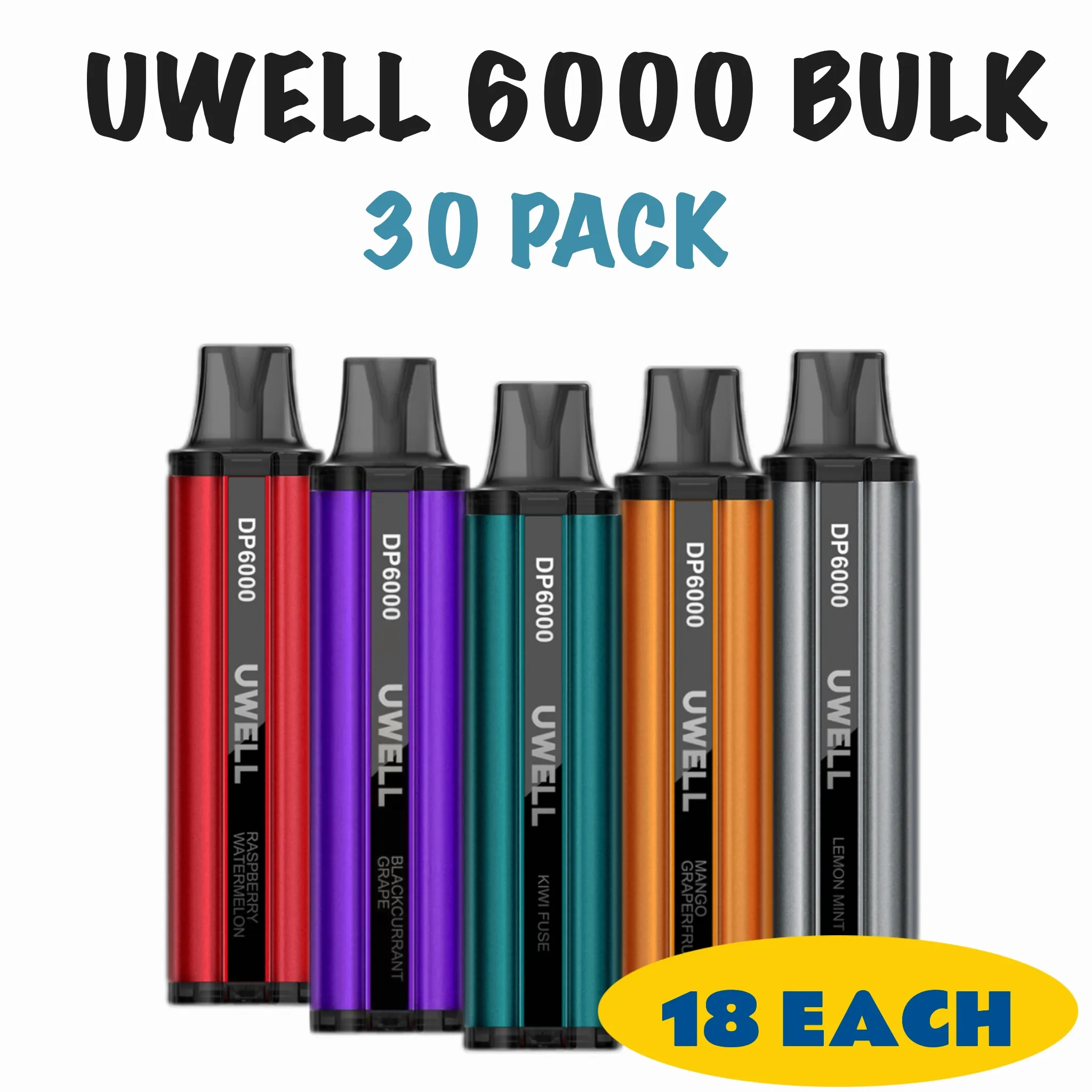 Uwell 6000 30 Pack | VapeWellAus