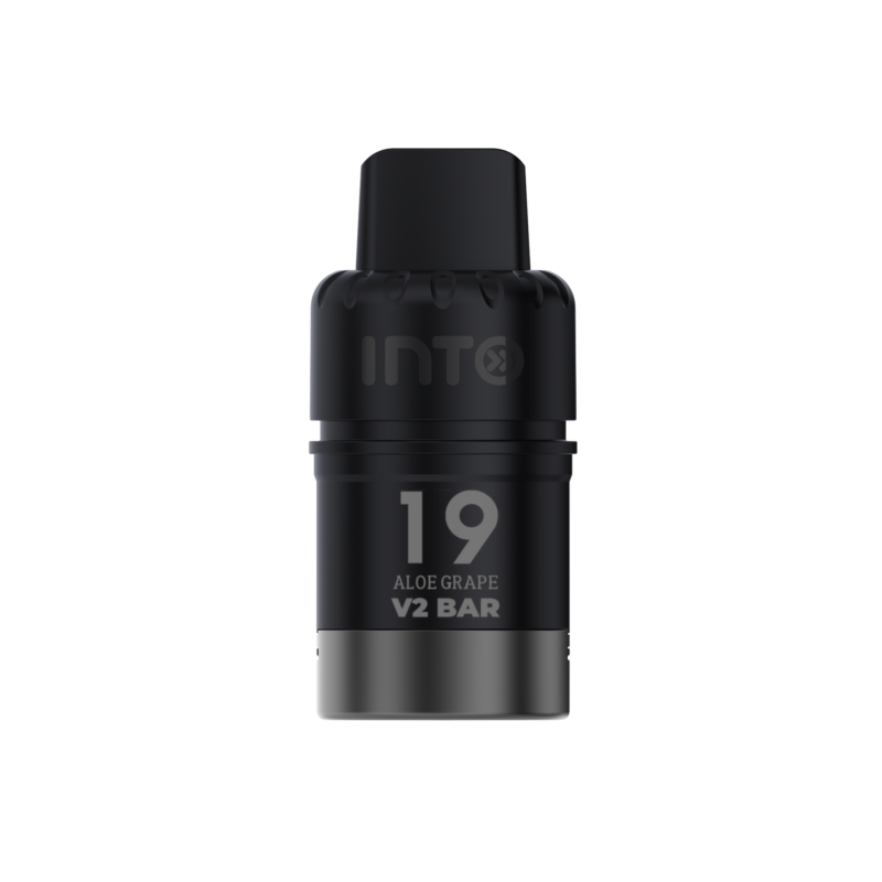 INTO V2 Bar Aloe Grape smooth pod vape flavour for Australia buyers