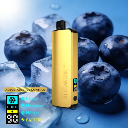ALIBARBAR PRO 12000 Ice Adjust Blueberry Disposable Vape Australia