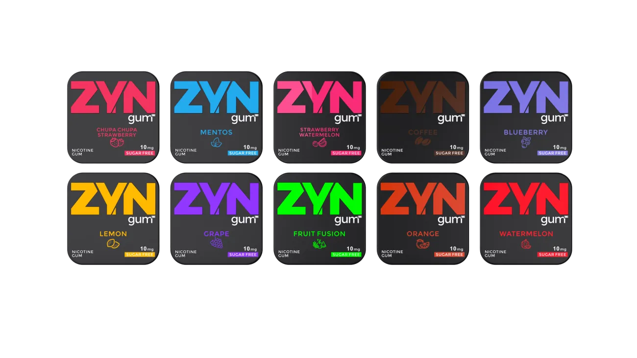 ZYN Gum 5 Packs | VapeWellAus