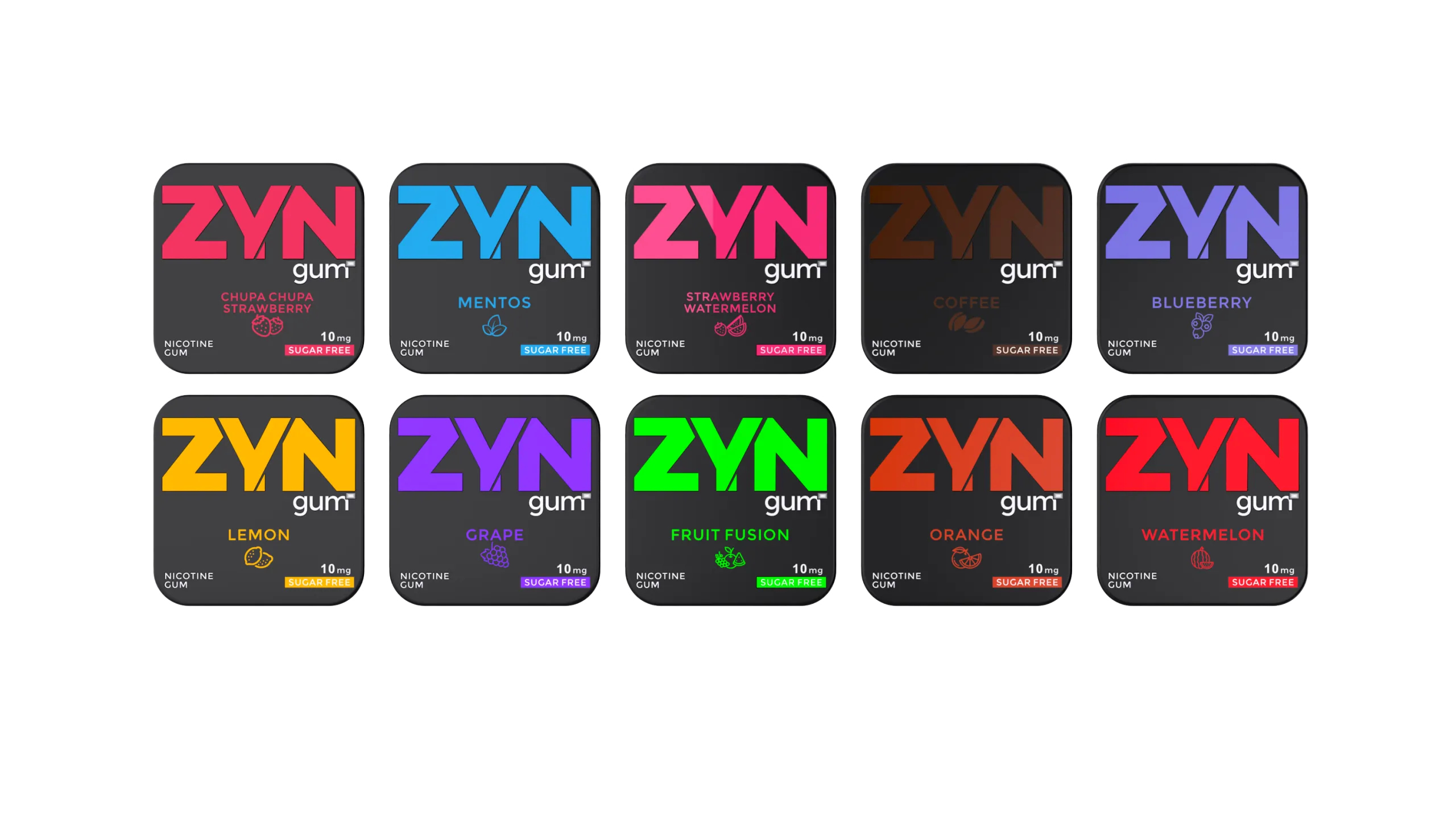ZYN Gum 5 Packs | VapeWellAus