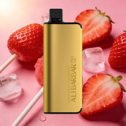 Alibarbar Pro 10k CHUPA CHUPS STRAWBERRY | VapeWellAus
