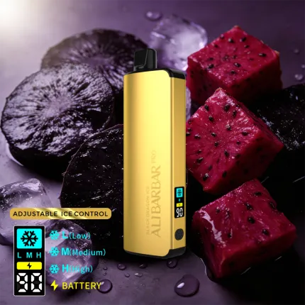 ALIBARBAR PRO 12000 Ice Adjust Black Dragon Ice | VapeWellAus