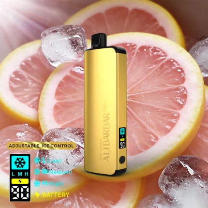 ALIBARBAR PRO 12000 Ice Adjust Pink Lemon | VapeWellAus