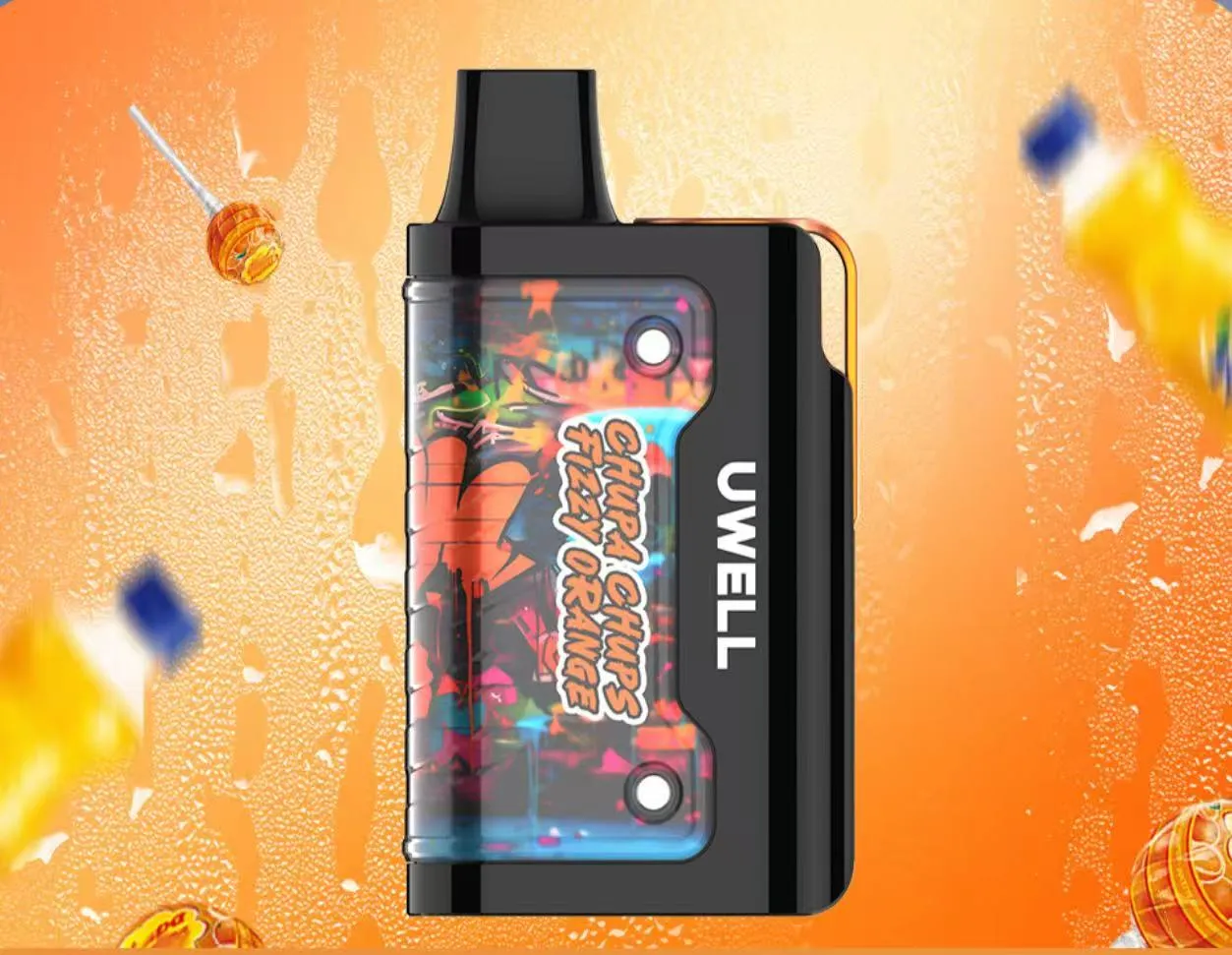 UWELL 7000 Chupa Chups Fizzy Orange | VapeWellAus