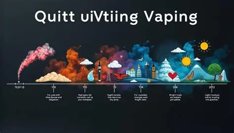 Quitting Vaping Timeline