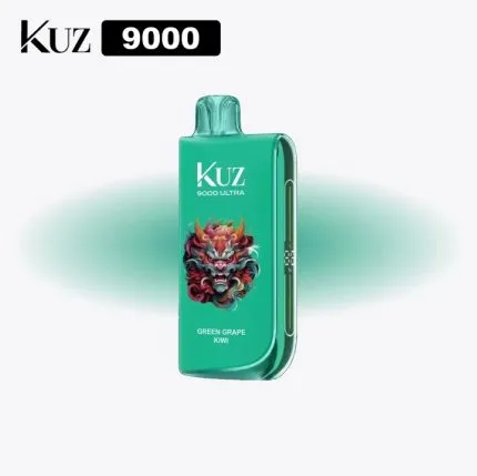 KUZ Ultra 9000 Green Grape Kiwi | VapeWellAus