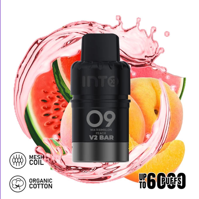 INTO V2 POD Watermelon Peach - VapeWellAus Australia