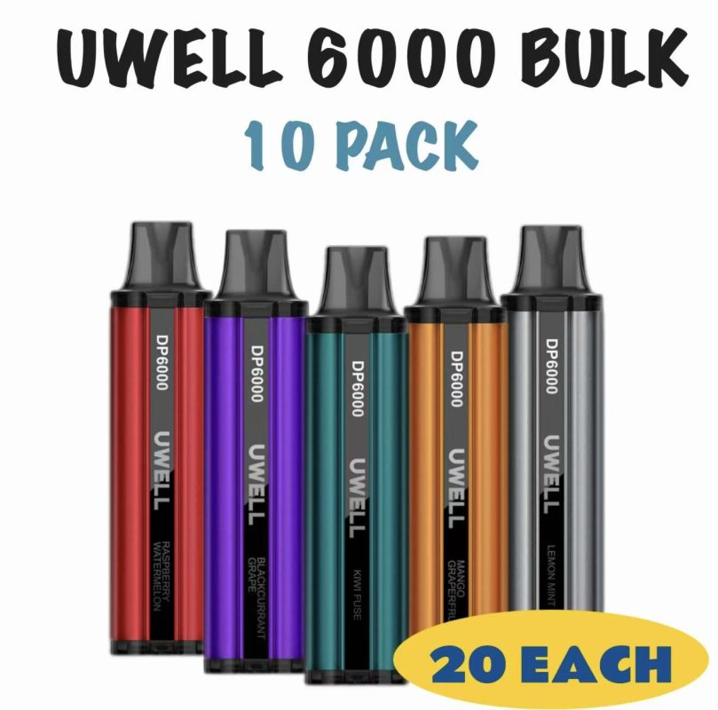 UWELL 6000 10 packs Bundle - VapeWellAus Australia